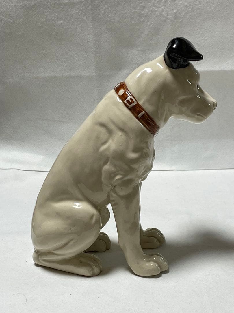 ビクター犬 2体 約25cm /約22cm 陶磁器 アンティーク ビンテージ