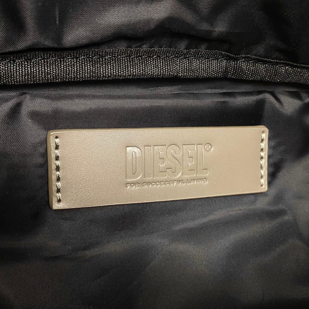 DIESEL ボディバッグ Dロゴエンボス ディーゼル ショルダー ブラック