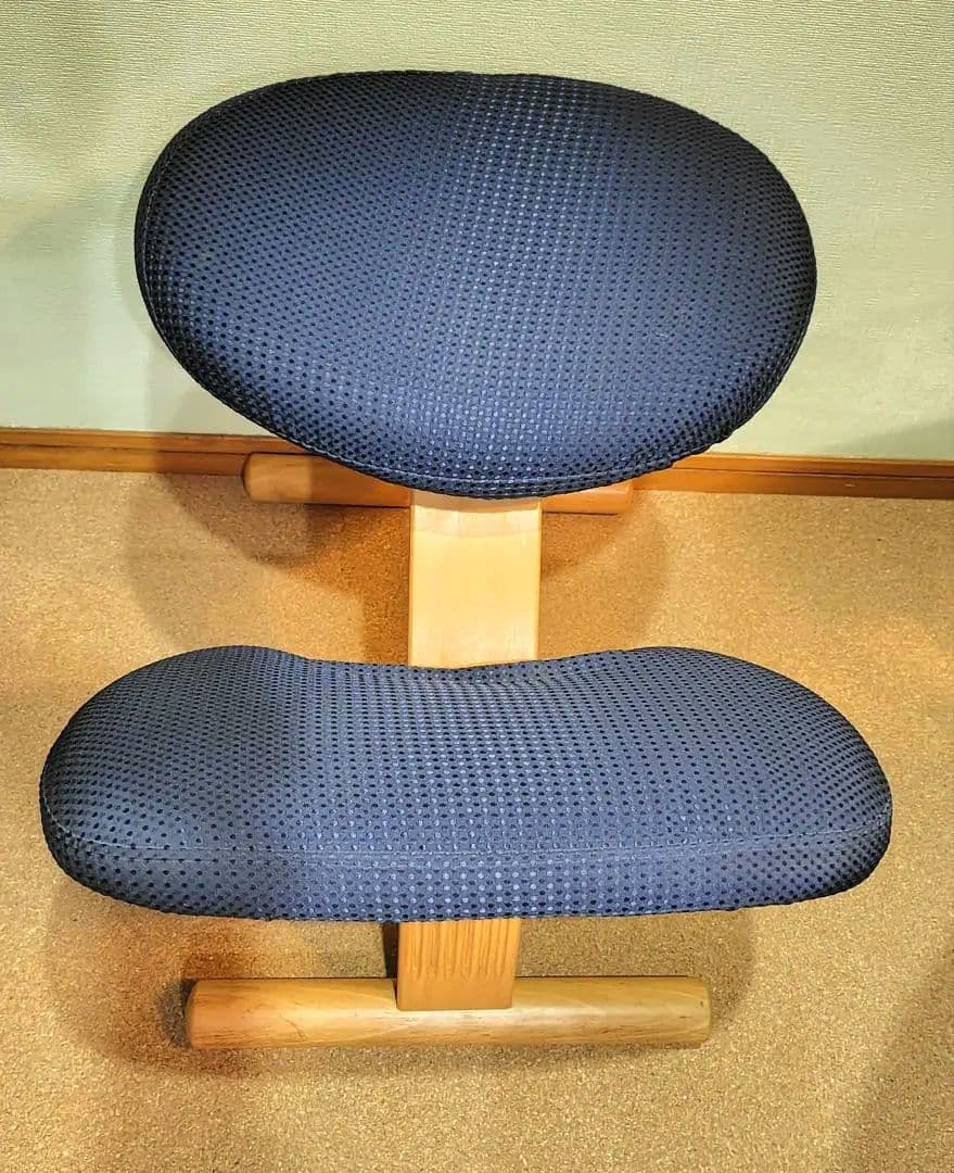 Rybo リボ　バランスチェアイージー　姿勢矯正　 デスクチェア　カバー付き