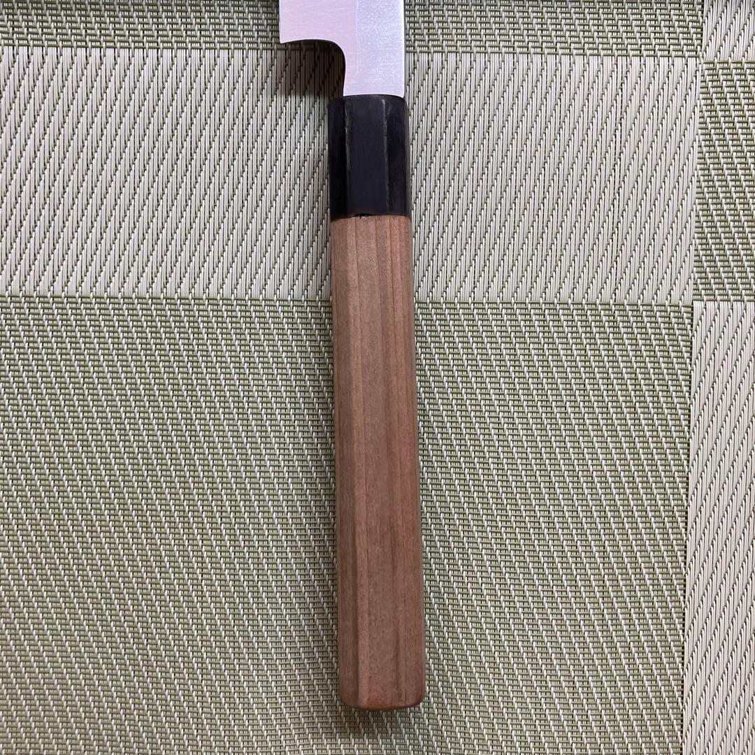 鏡面仕上げ　柳刃包丁　天然砥石で本刃付け済み❗️