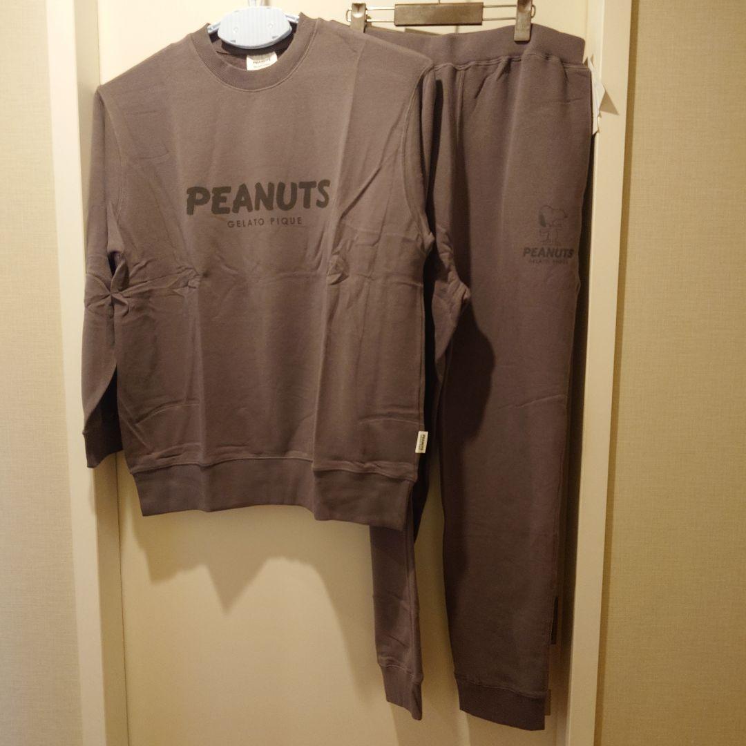 gelato pique PEANUTS スウェットセット グレー