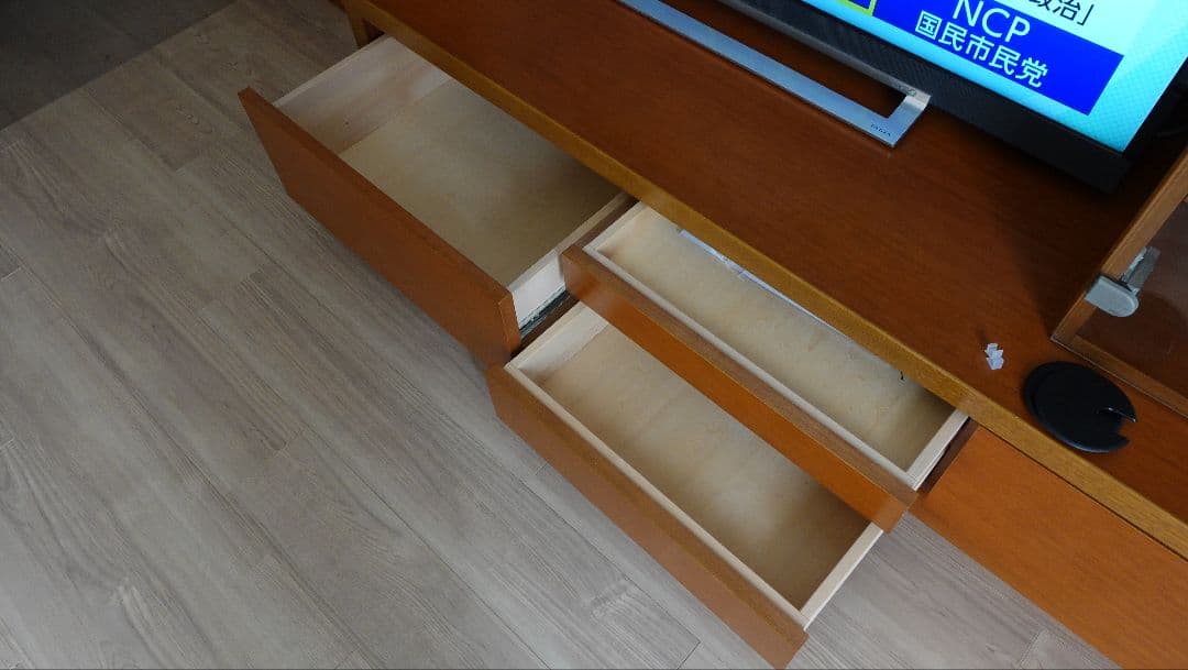 【カリモク】2月15日まで　テレビボード（AVラック）W165cm