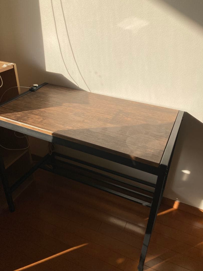 ダークブラウン パソコンデスク【ナフコツーワンスタイル】
