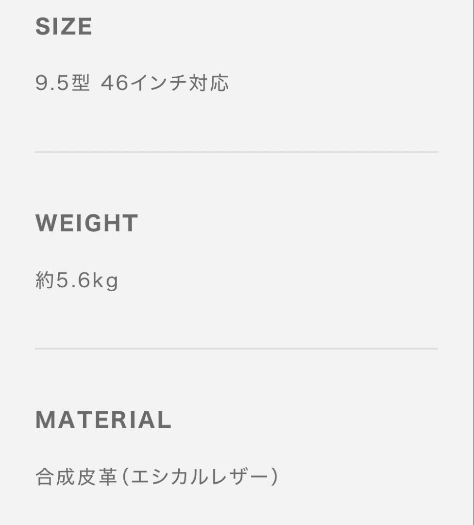 mutaキャディバッグ