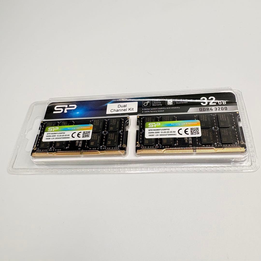 【新品】シリコンパワー DDR4 3200 32GB(16GB×2)