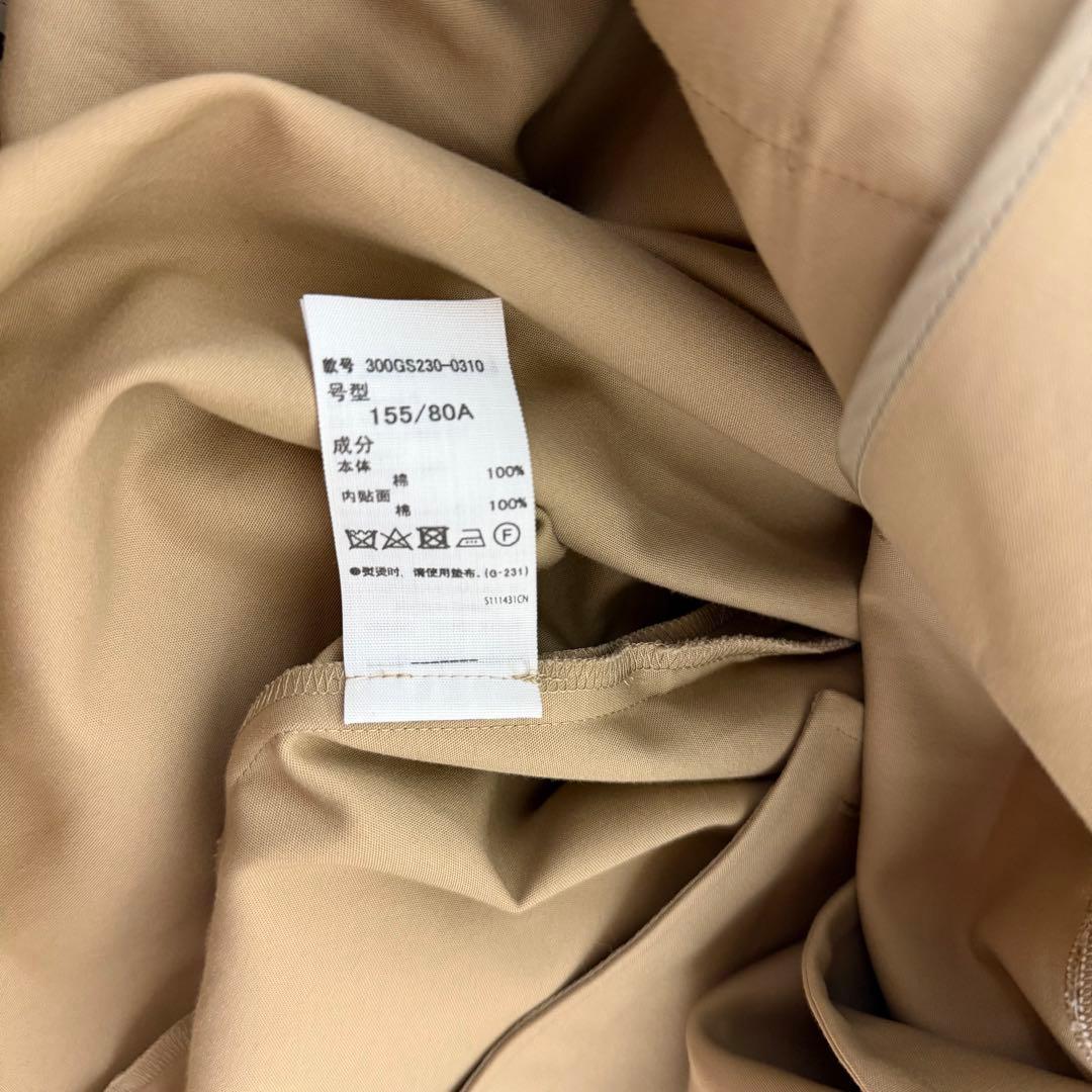 ジャケット・アウター 23SS ENFOLD SOUTIEN-COLLAR TRENCH COAT