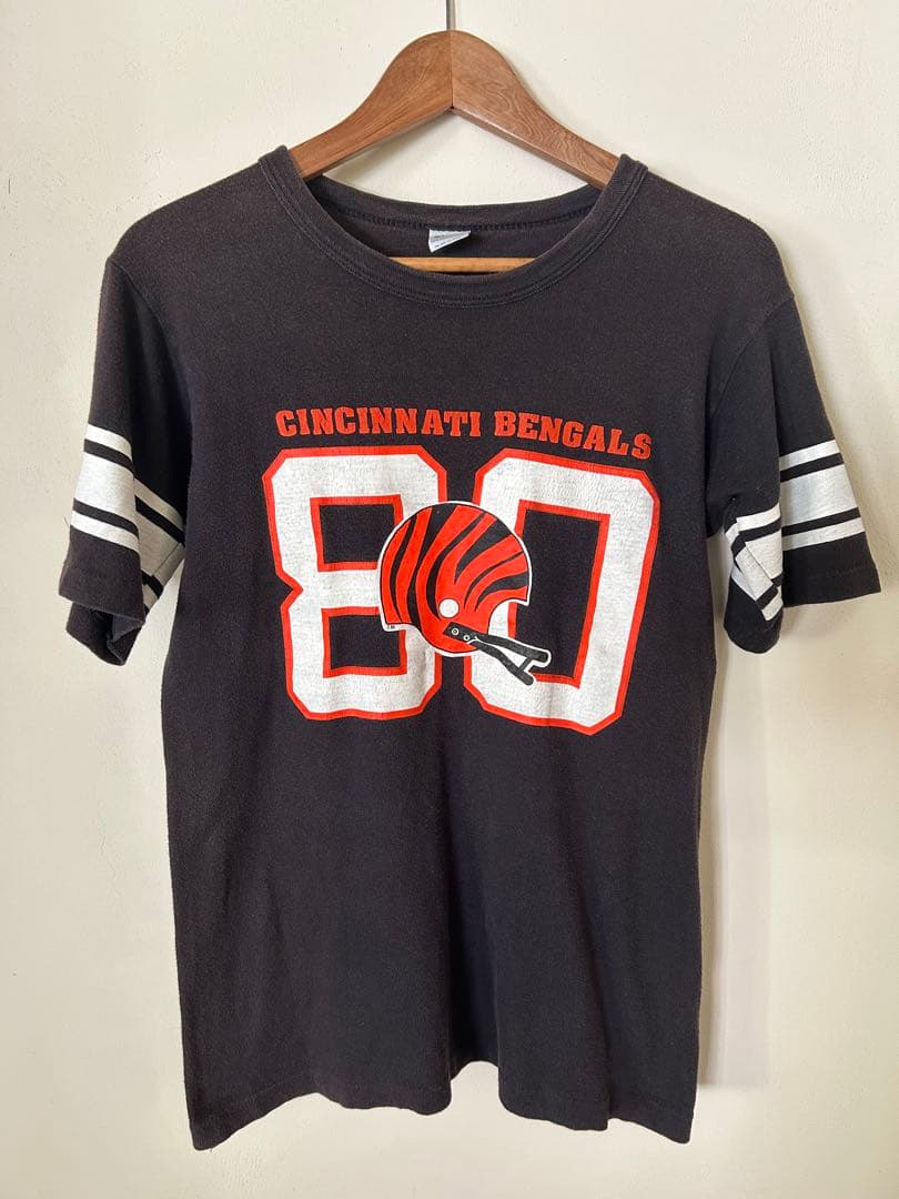 Champion CINCINNATI BENGALS ブラックフェードTシャツ