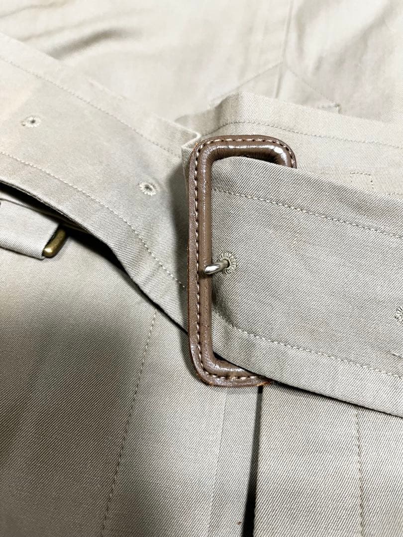 80s バーバリー　トレンチコート　Burberry's 玉虫ベージュ　三陽商会