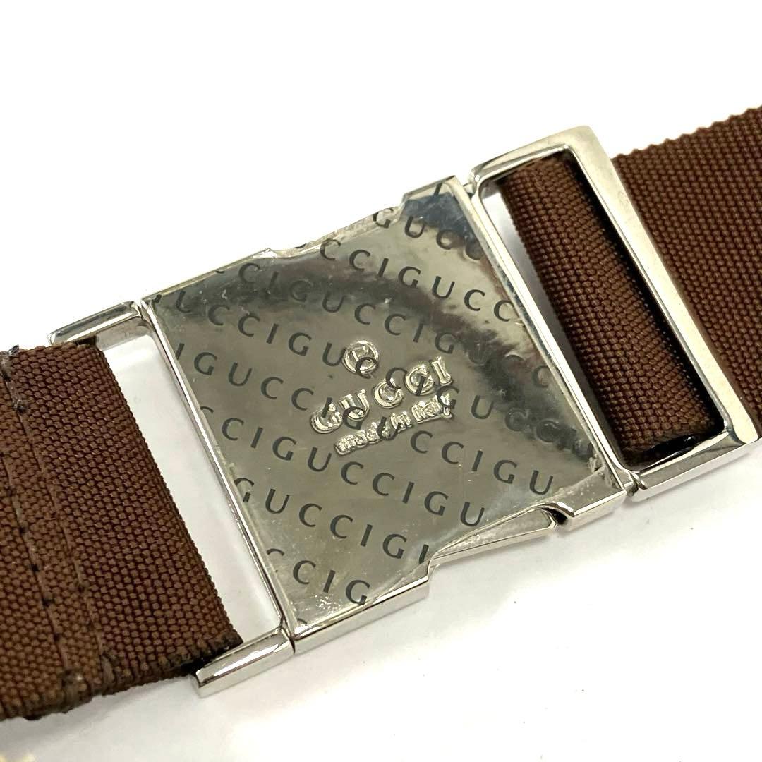 大人気☆GUCCI☆グッチ☆ボディバッグ☆GGキャンバス☆レザー☆ブラウン