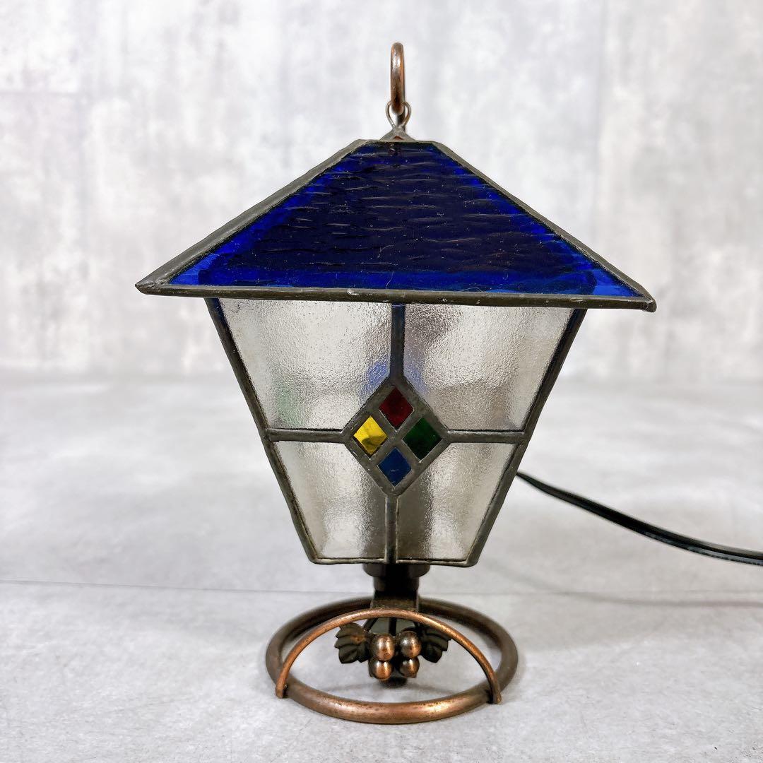 V869 ガーデンライト ランタン ランプ 卓上タイプ 吊り金具付 防雨