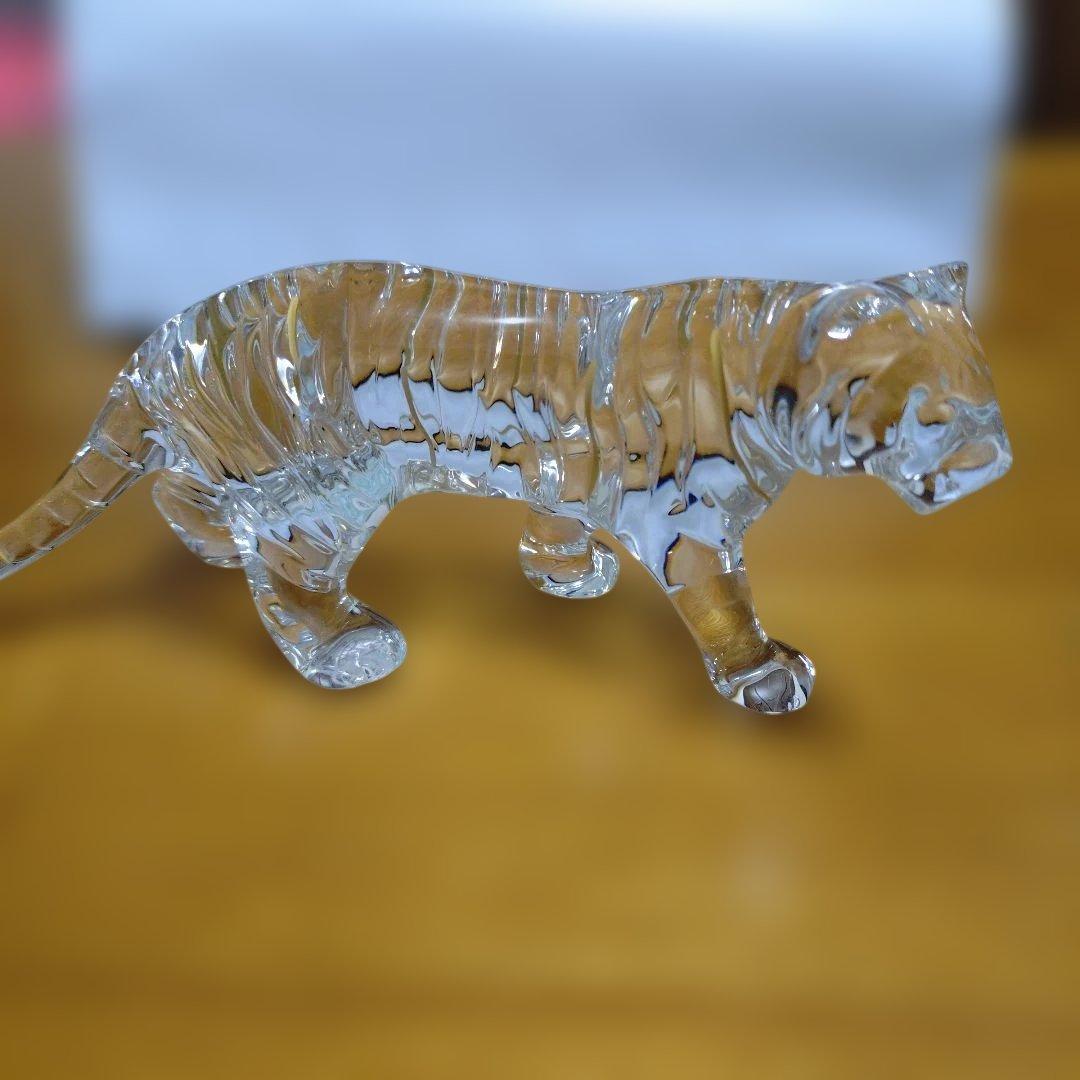 J*p様 Baccarat クリスタルガラス トラ 置物