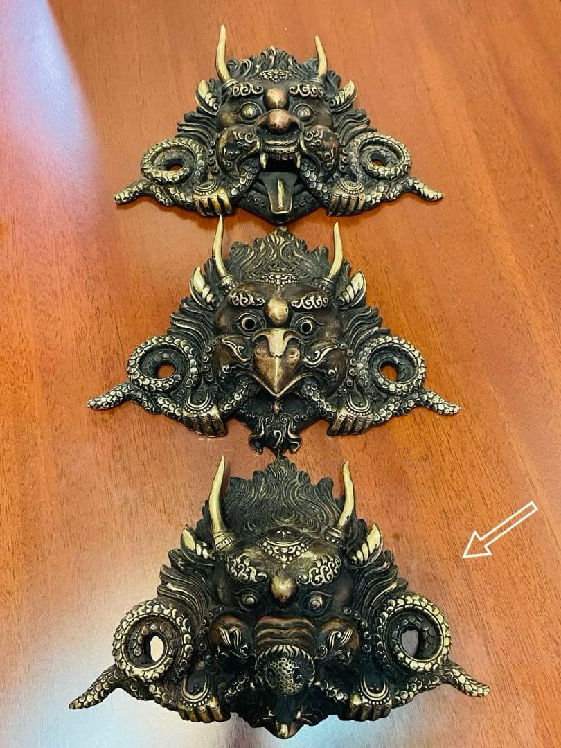 《 新品》 ヒンドゥー教 壁掛け 迦楼羅 カルラ ガルーダ 無病息災