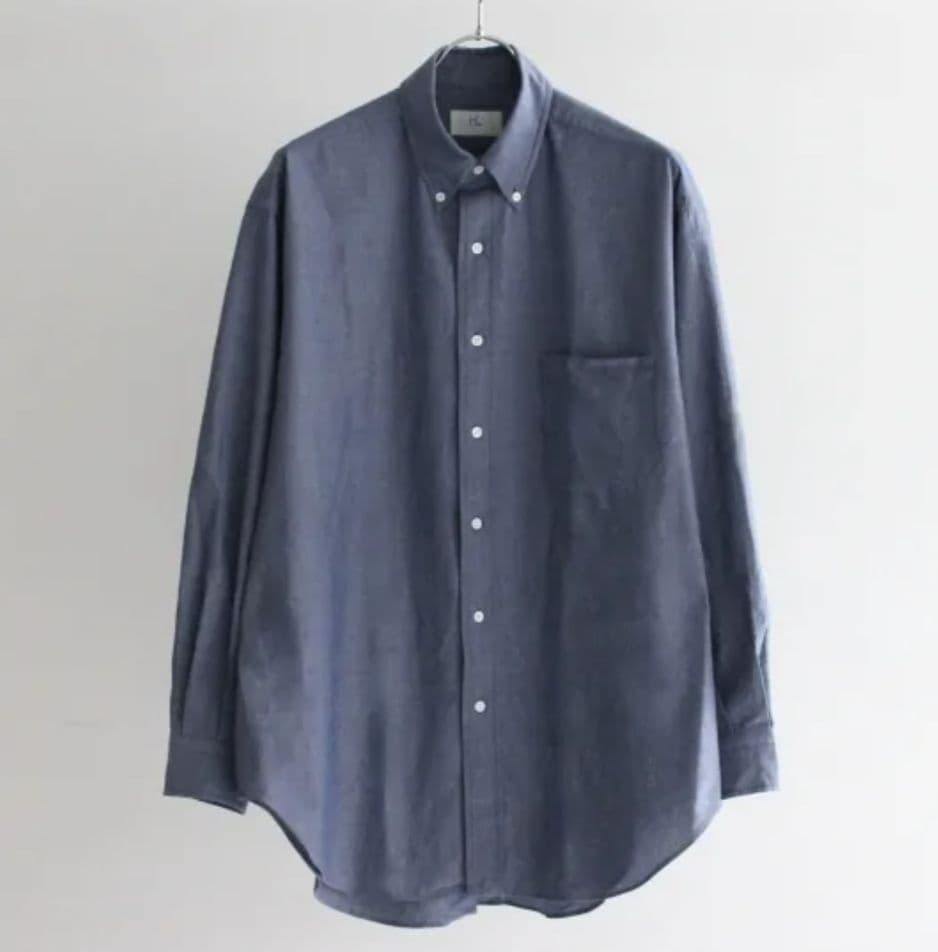 HERILL　Cotton Oxford Shirts - CHAMBRAY