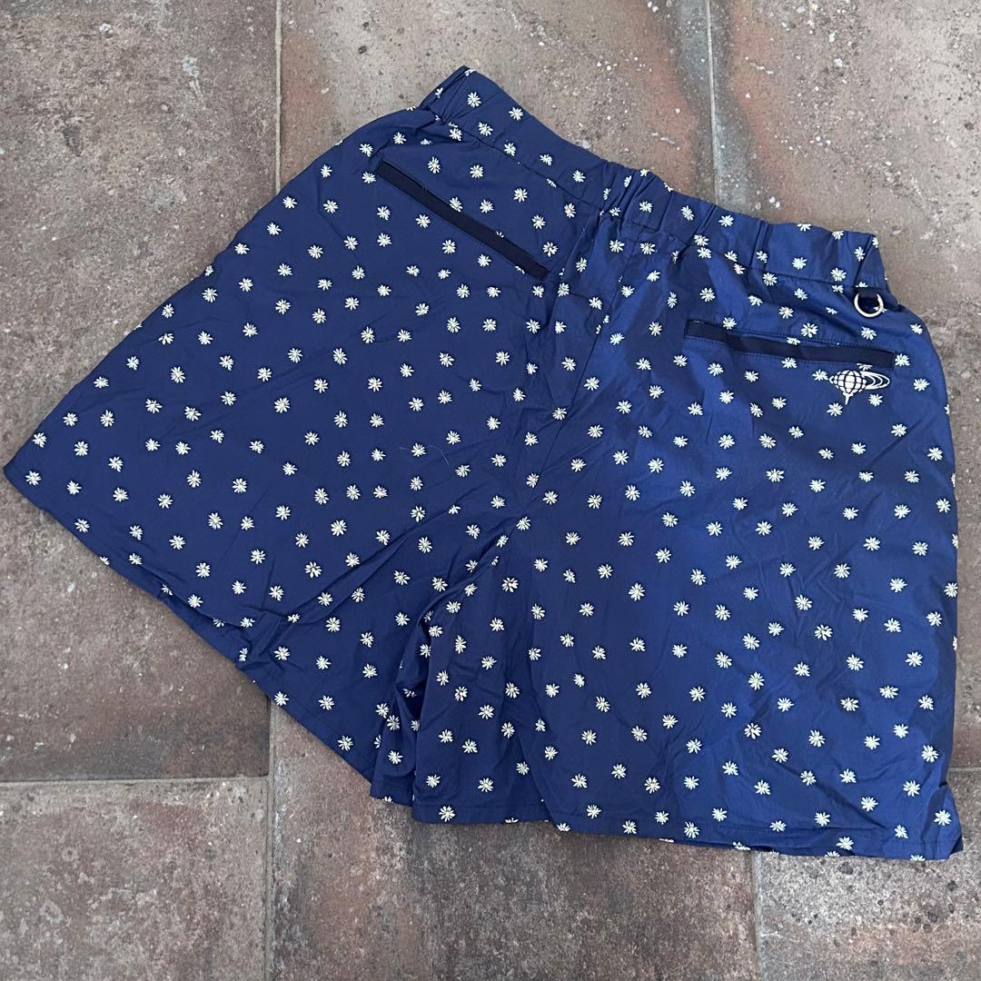 BEAMS GOLF セットアップ　長袖　ショートパンツ　総柄　上下セット