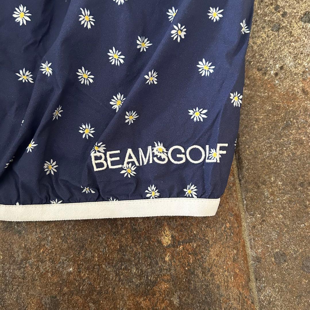 BEAMS GOLF セットアップ　長袖　ショートパンツ　総柄　上下セット