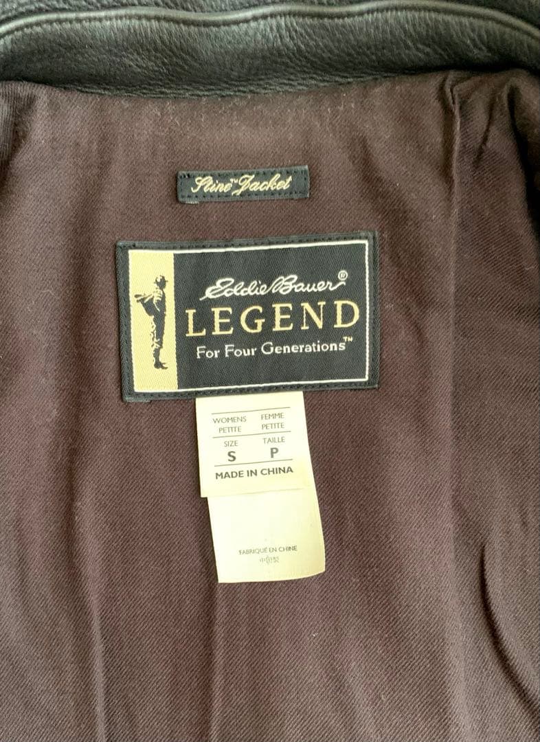 Eddie Bauer エディーバウアー レディース レザージャケット S