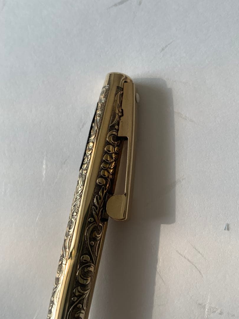 Sheaffer 12K RGP ボールペン ぶどう柄