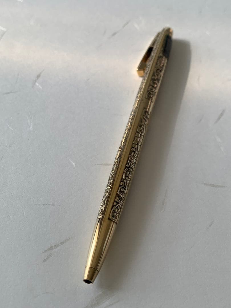 Sheaffer 12K RGP ボールペン ぶどう柄