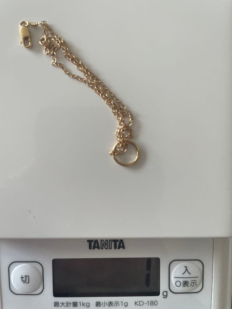 14金ブレスレット