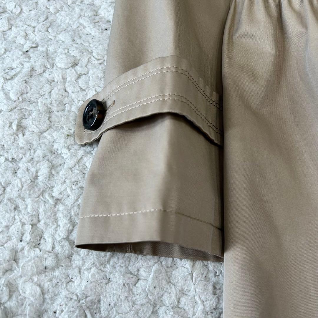 美品✨ バーバリーブルーレーベル 2way ラビットファーコート ノバチェック