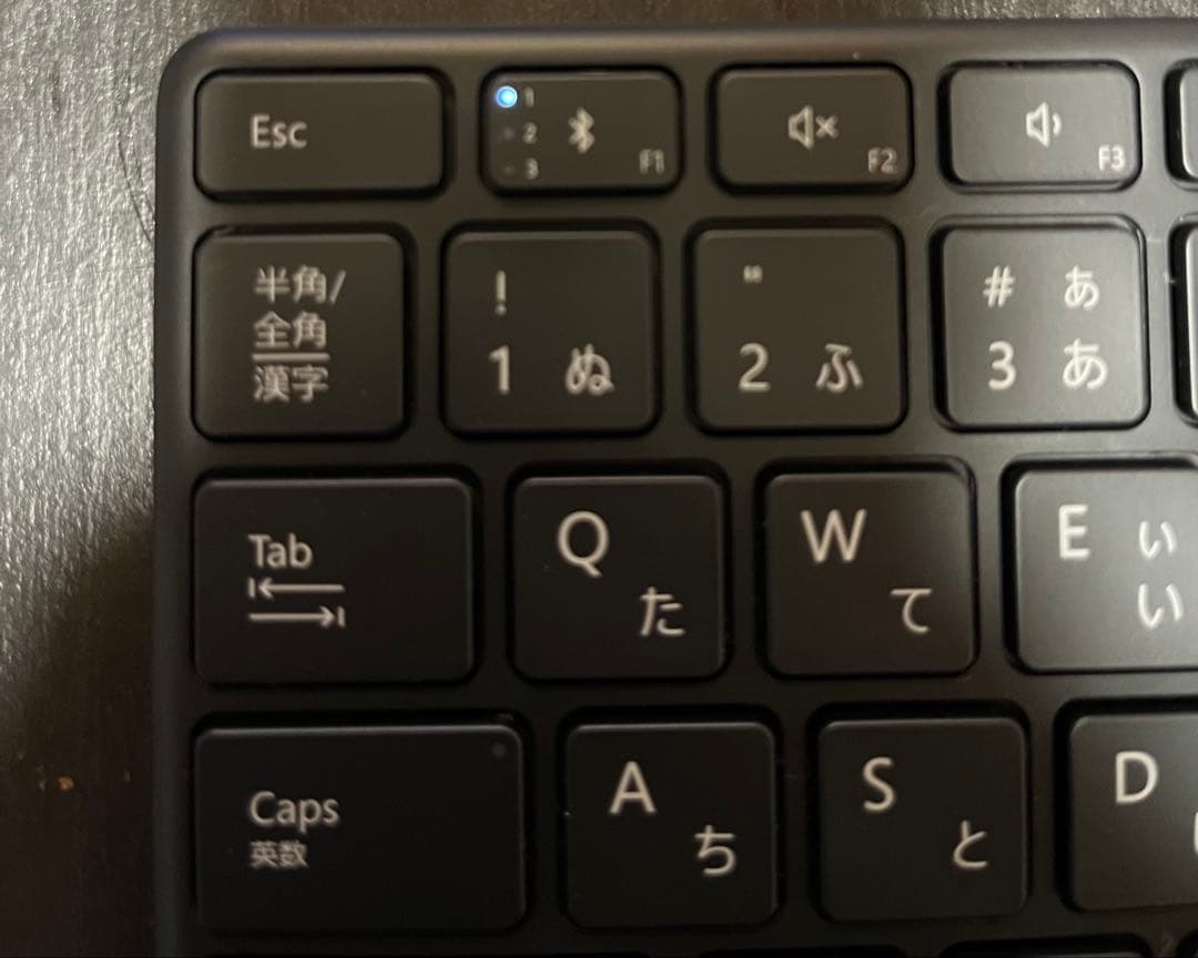 Microsoft デザイナーコンパクトキーボード　テンキー付属