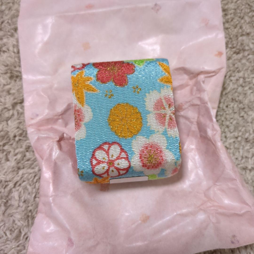 花柄 布製 アクセサリーケース