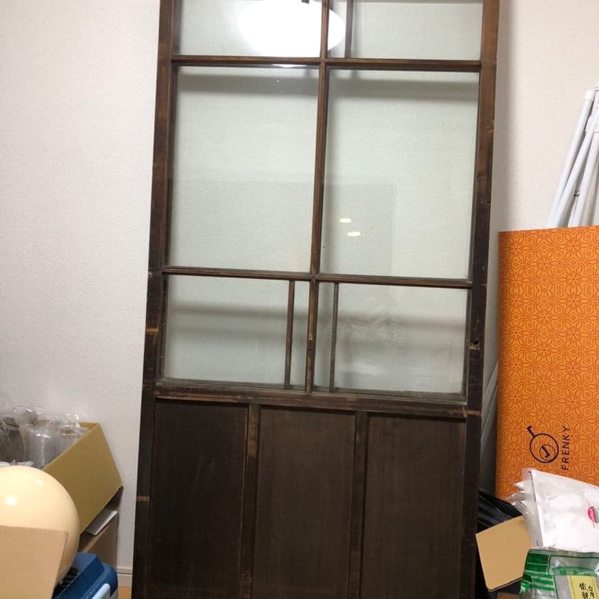 アンティーク　建具窓　2枚セット