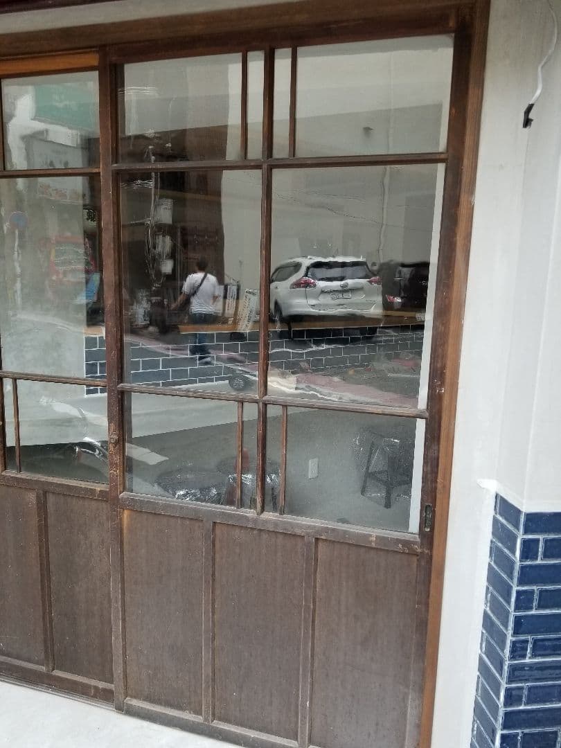 アンティーク　建具窓　2枚セット