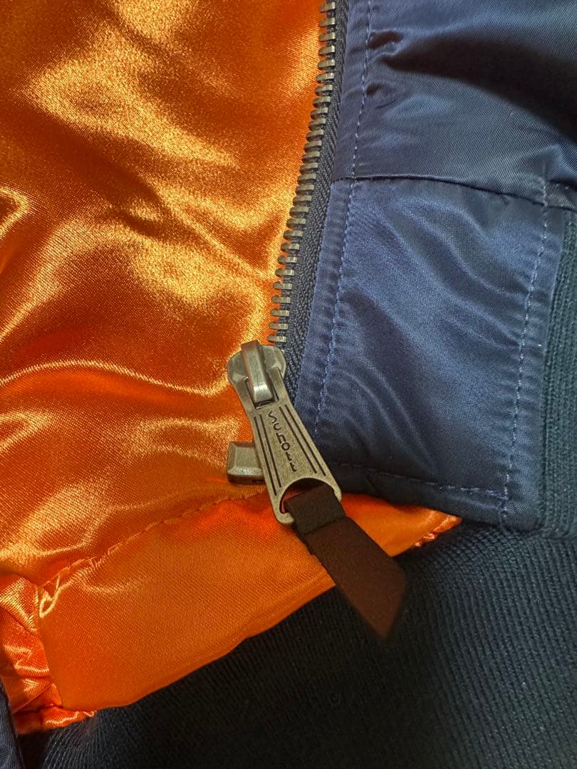 Schott MA-1 フライトジャケット ネイビー xl 限定　ショット　韓国