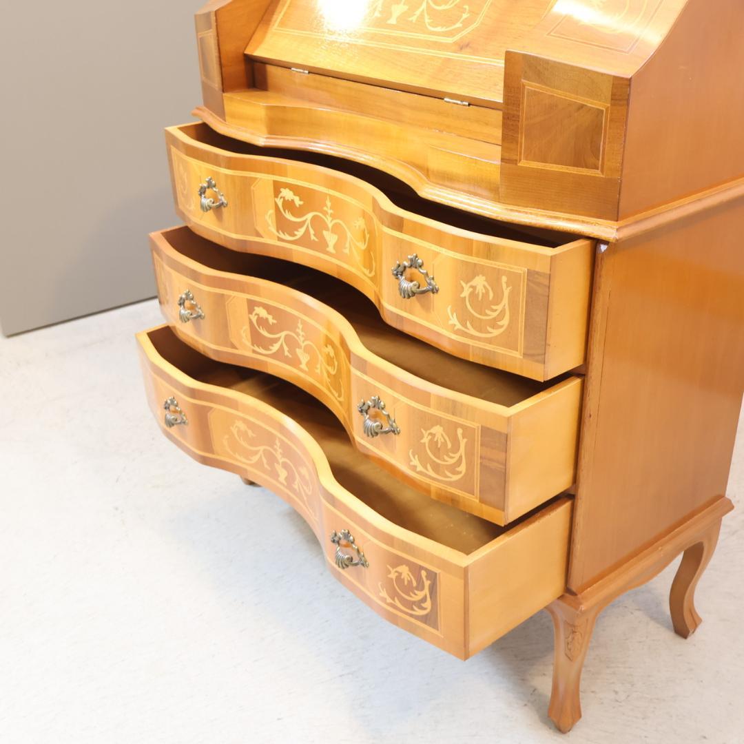 TAROCCO VACCARI 象嵌加工 ライティングビューロー アンティーク