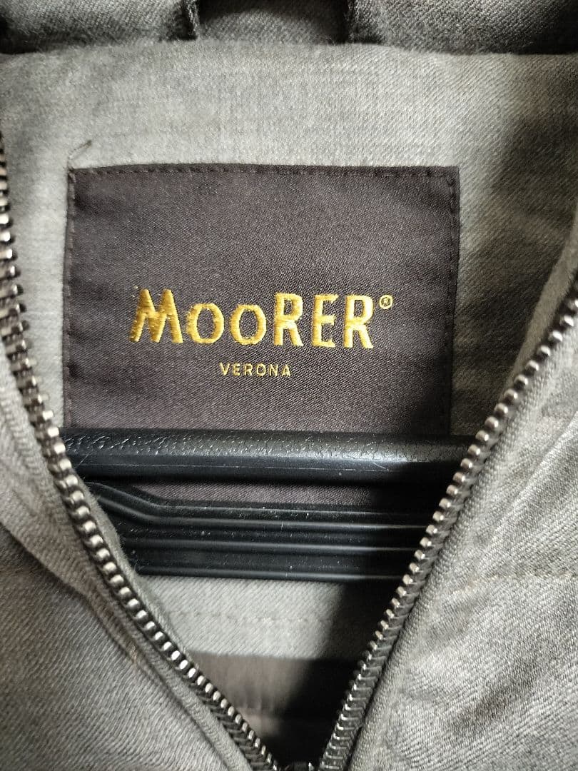 moorer カシミヤ カシミア ダウンジャケット 40 イタリア製 美品
