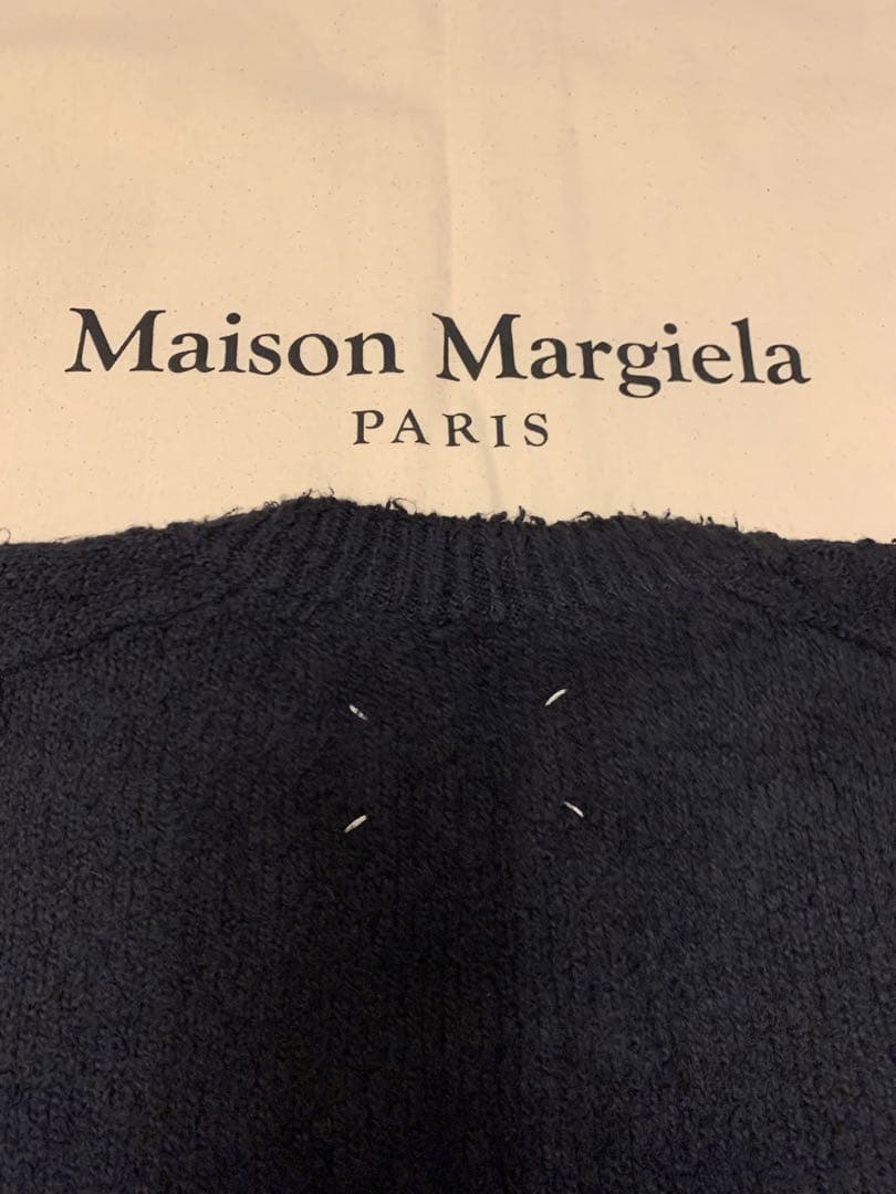 Maison Margiela オーバーサイズブラックカーディガンS美品