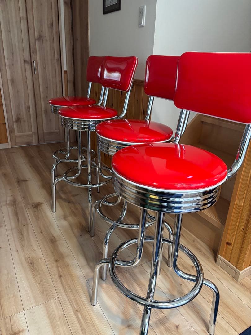 アメリカンダイナバースツール1脚価格(美品)＊ゴールデンウィーク価格＊