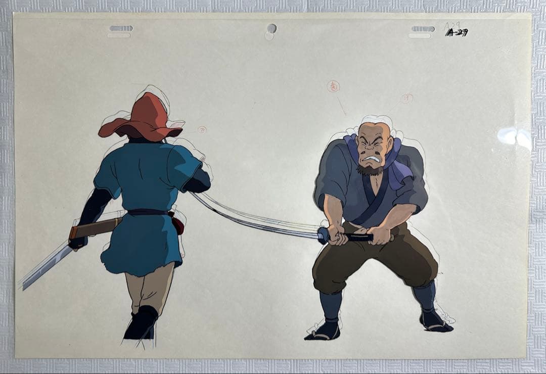 もののけ姫　セル画　アシタカ　スタジオジブリ