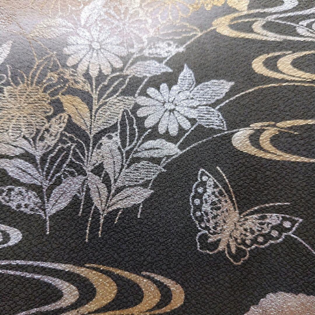 振袖フルセット(6点)・古典柄・金銀彩加工・暈し染め・高級手縫い・逸品・正絹