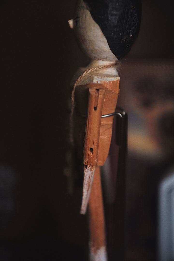 アンティーク ペグドール ウッデンドール