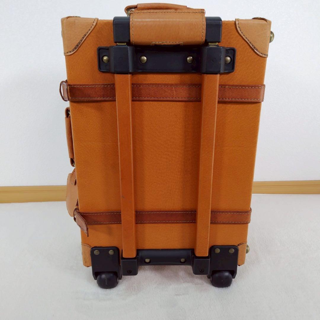 TIME WALKER 本革 レザーアンティークトランク風キャリーケース レトロ