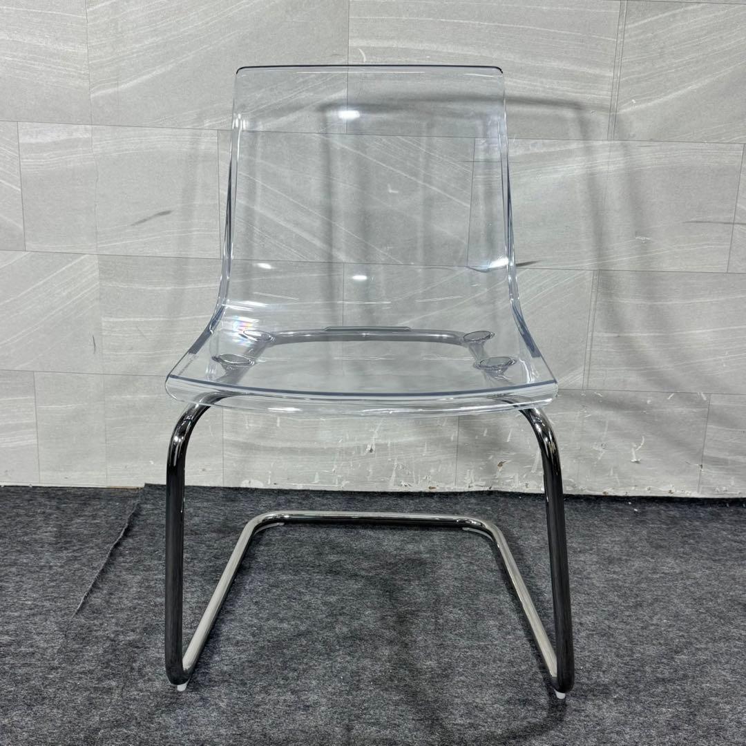 IKEA チェア トービアス 透明 ダイニング クリア TOBIAS d5106