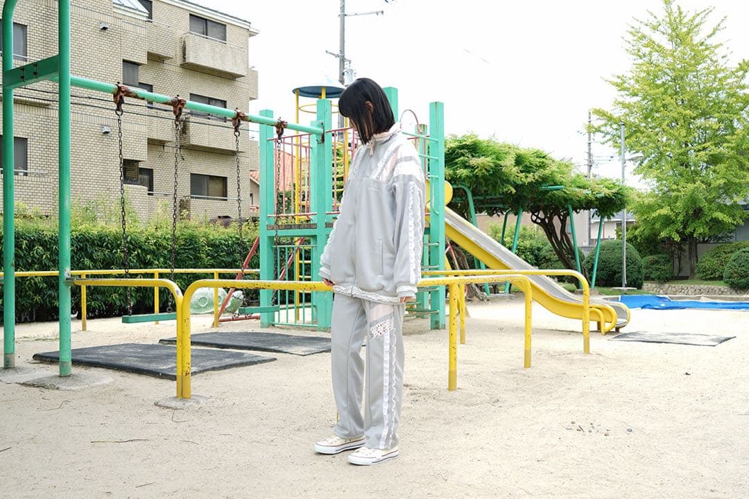 keisuke kanda ケイスケカンダ ジャージ あのちゃん ano グレー