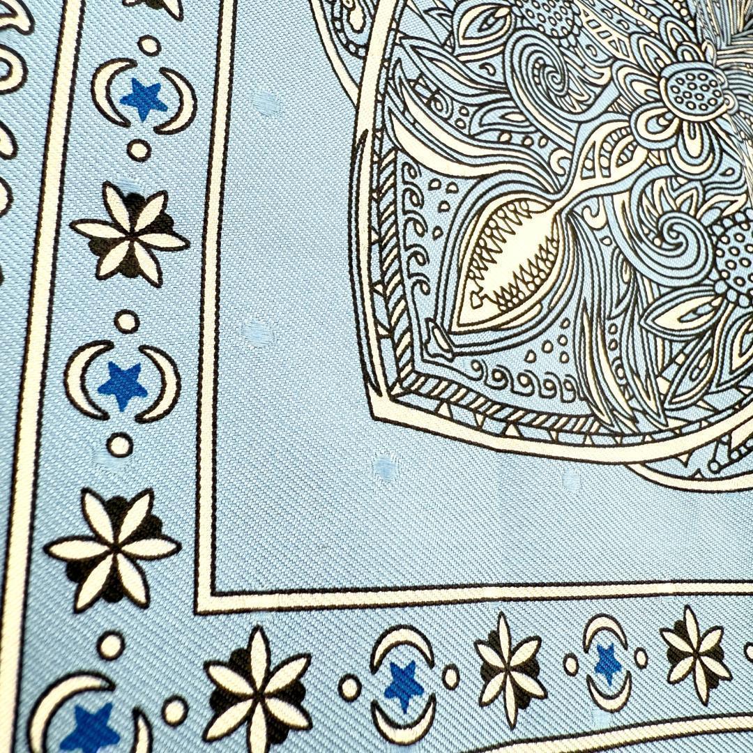 ✨希少美品✨ HERMES エルメス カレ55　マハラニの庭　シルク　フランス製