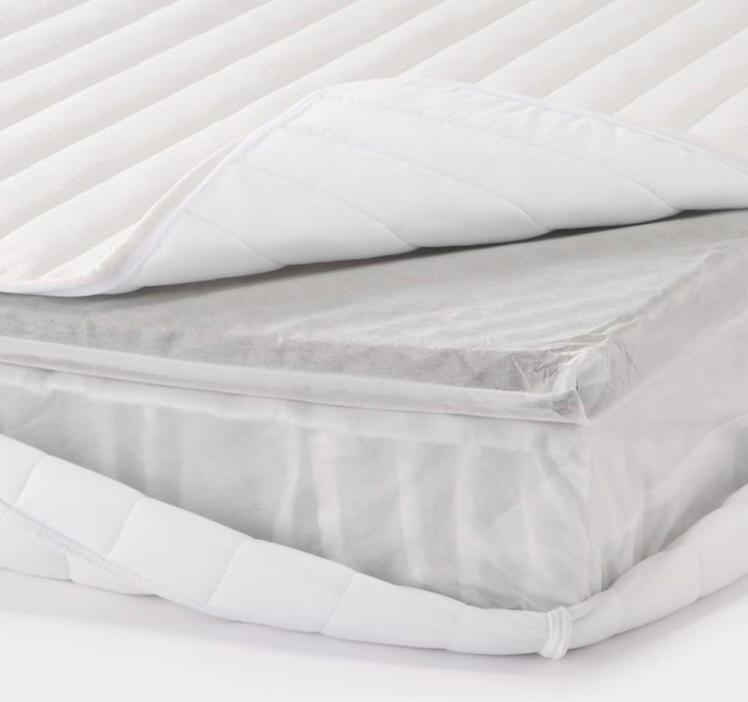 M / 無印ベッドフレーム＋マットセット 【送料込み】