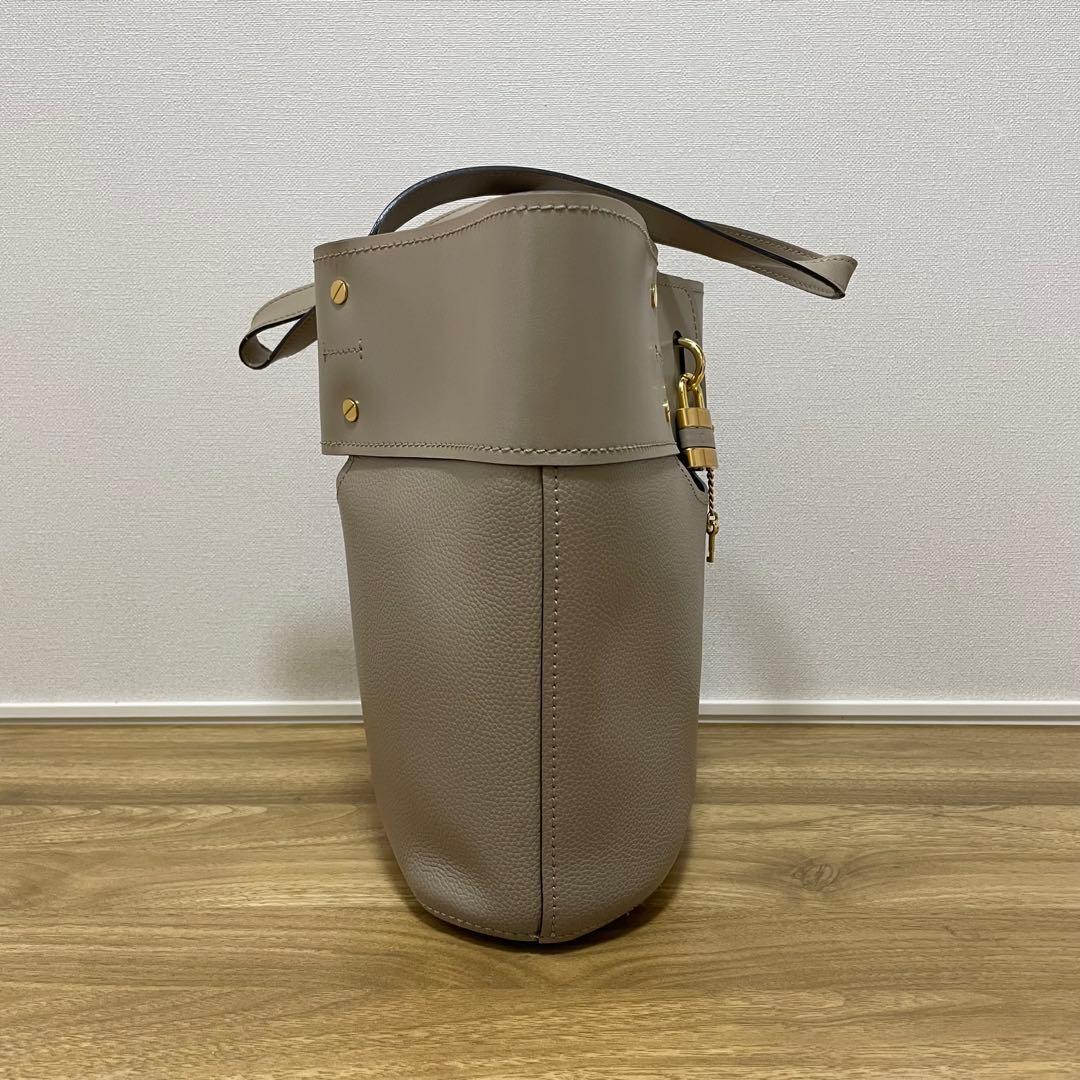 《美品》Chloe（クロエ） レザー トートバッグ　ベージュ