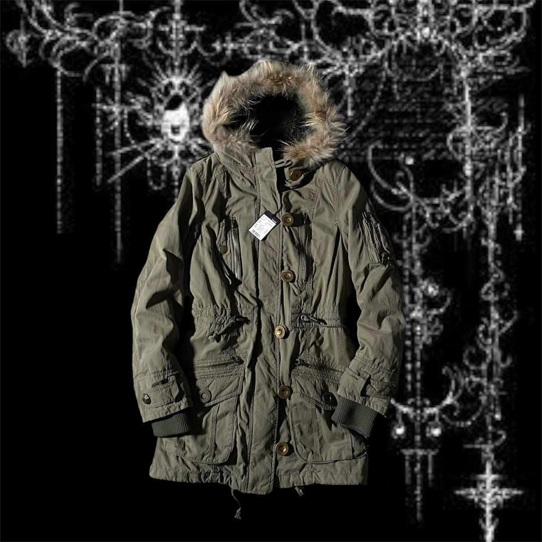 デッドストック N3-B ファー付き フライトジャケット ミリタリー y2k