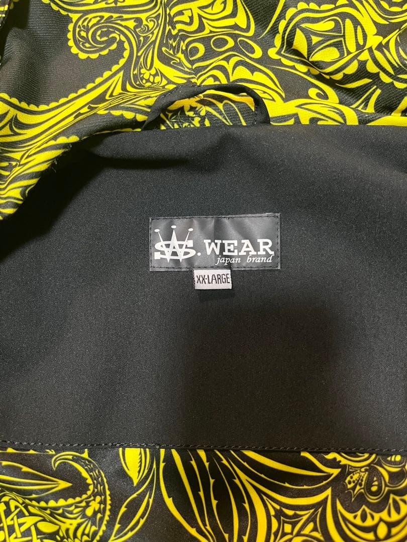 S.WEAR ブラックイエロー上下セット