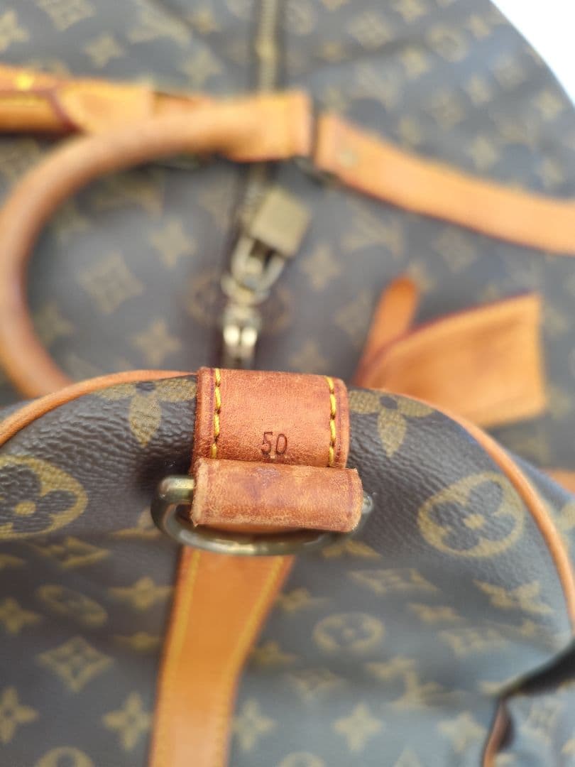 正規品　LOUIS VUITTON キーポルバンドリエール50 モノグラム