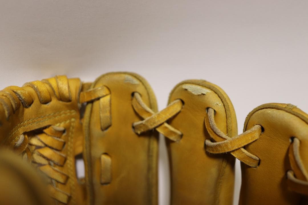 Mizuno Pro 内野手用 イエロー 硬式用 グローブ