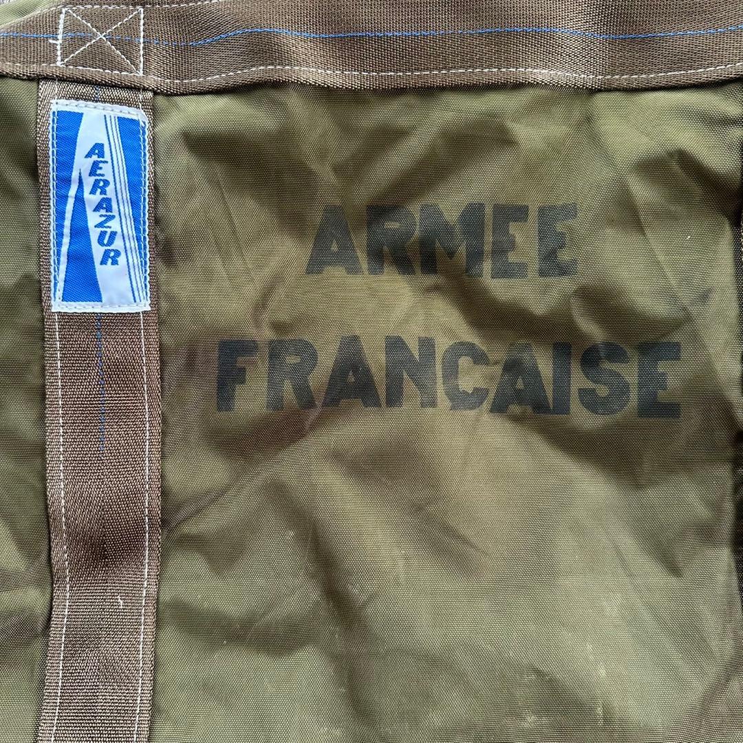 【ヴィンテージ美品】80s フランス軍パラシュートバッグ