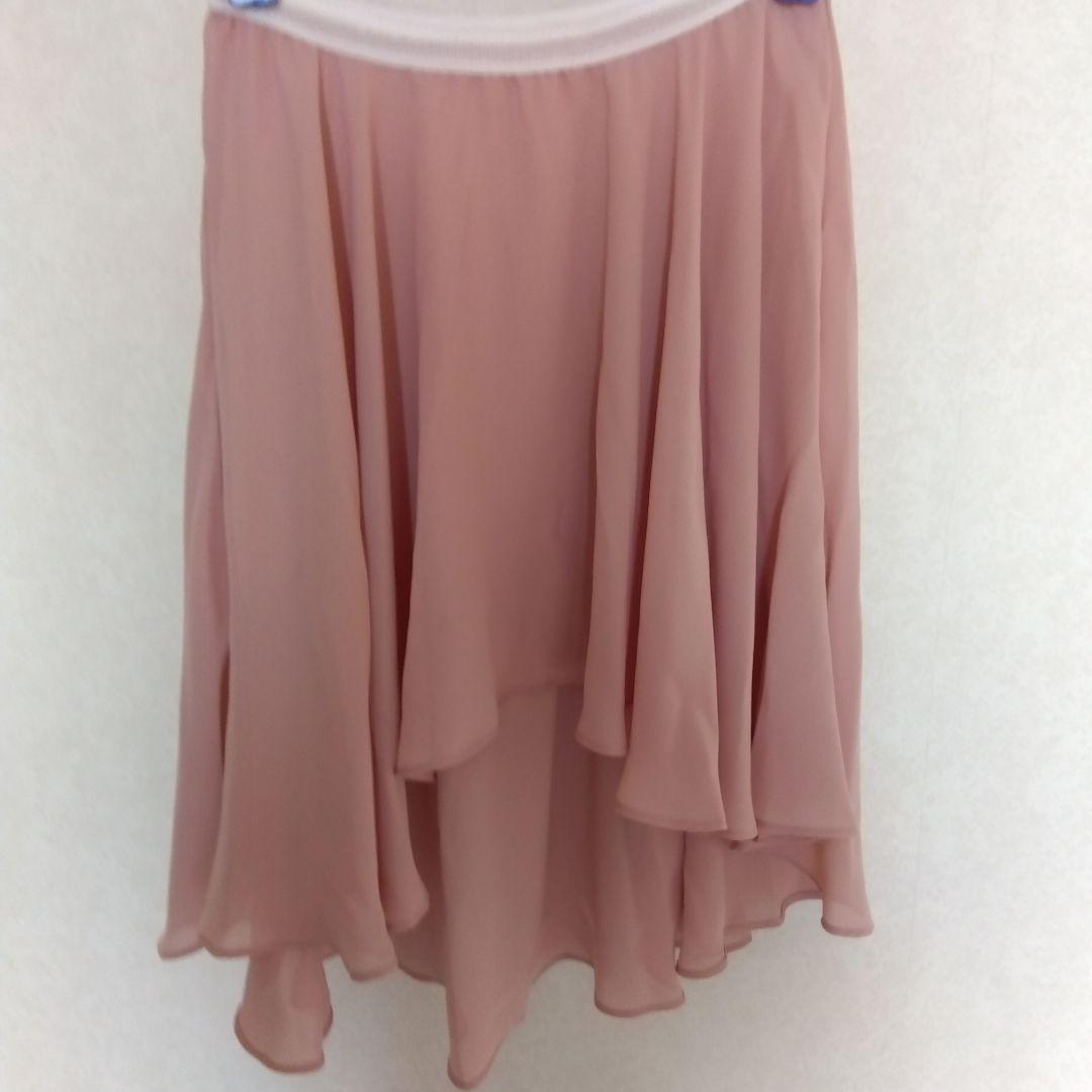 stina アシンメトリーピンクスカート