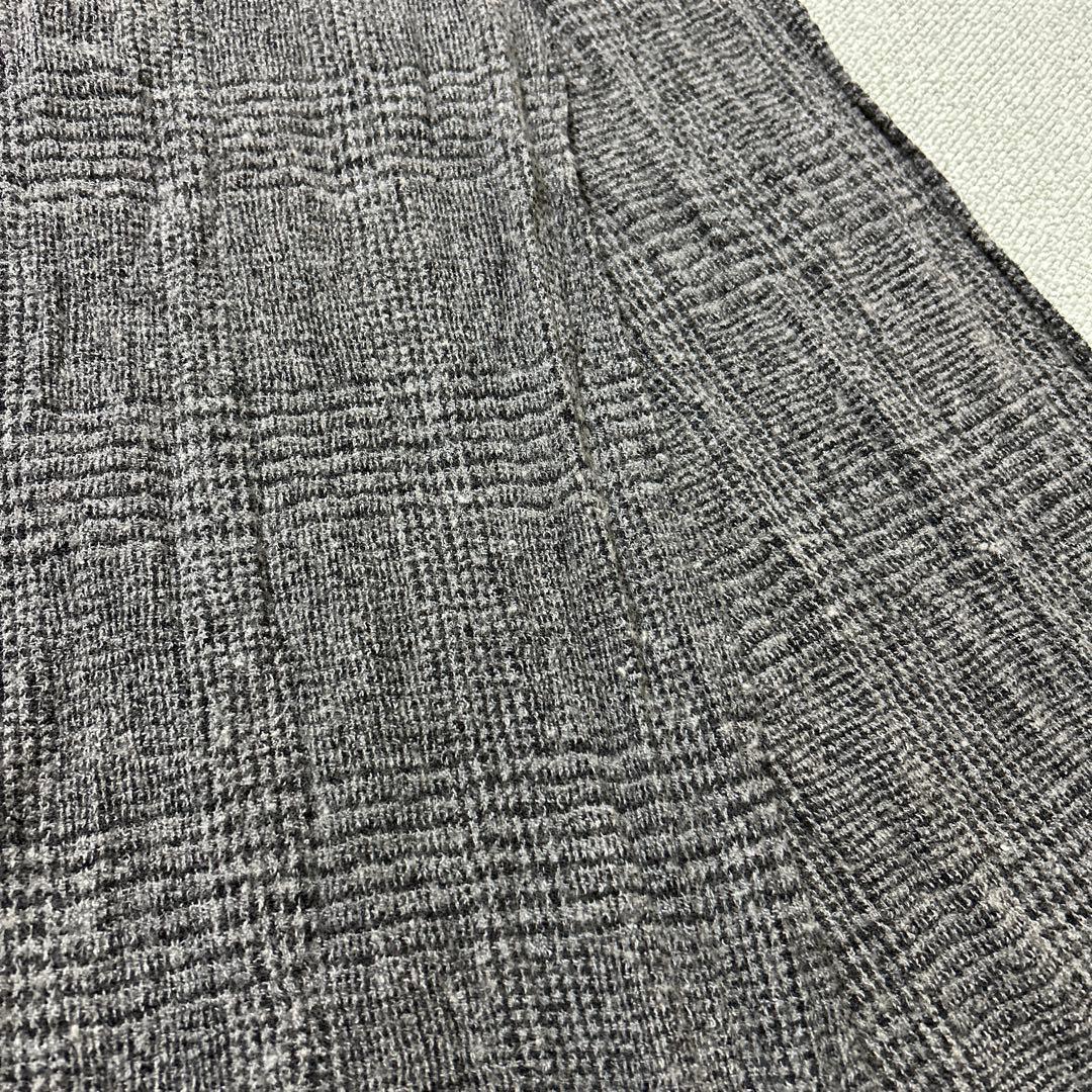 Faliero Sarti イタリア ロングストール グレンチェック