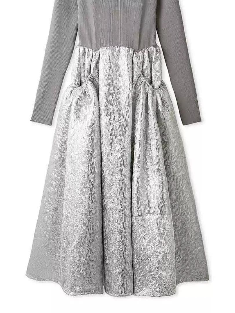 Orquídea　eワンピ　グレー0